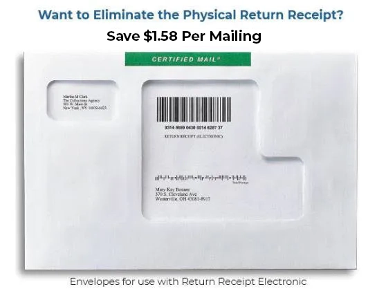 WALZ Physical Return Receipt